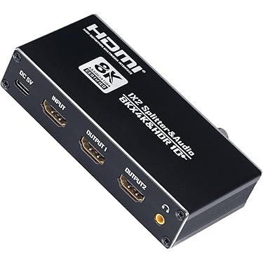 分配器 AVセレクター 本体 ヤマダモール | Duttek AV切替器, RCA分配器, RCAスイッチボックス、2